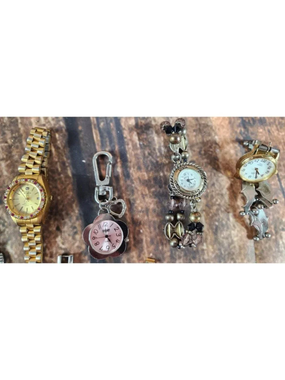 Women Watch Lot Of 12 Timex Armitron Geneva Adolfo Elgin Gruen Untested